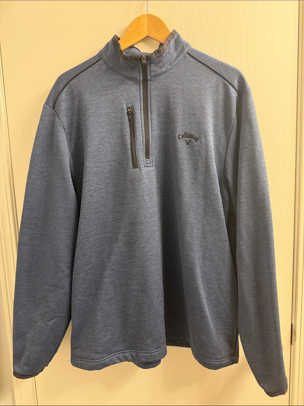 Callaway Men’s Dark Heather Gray Quarter-Zip Pullover